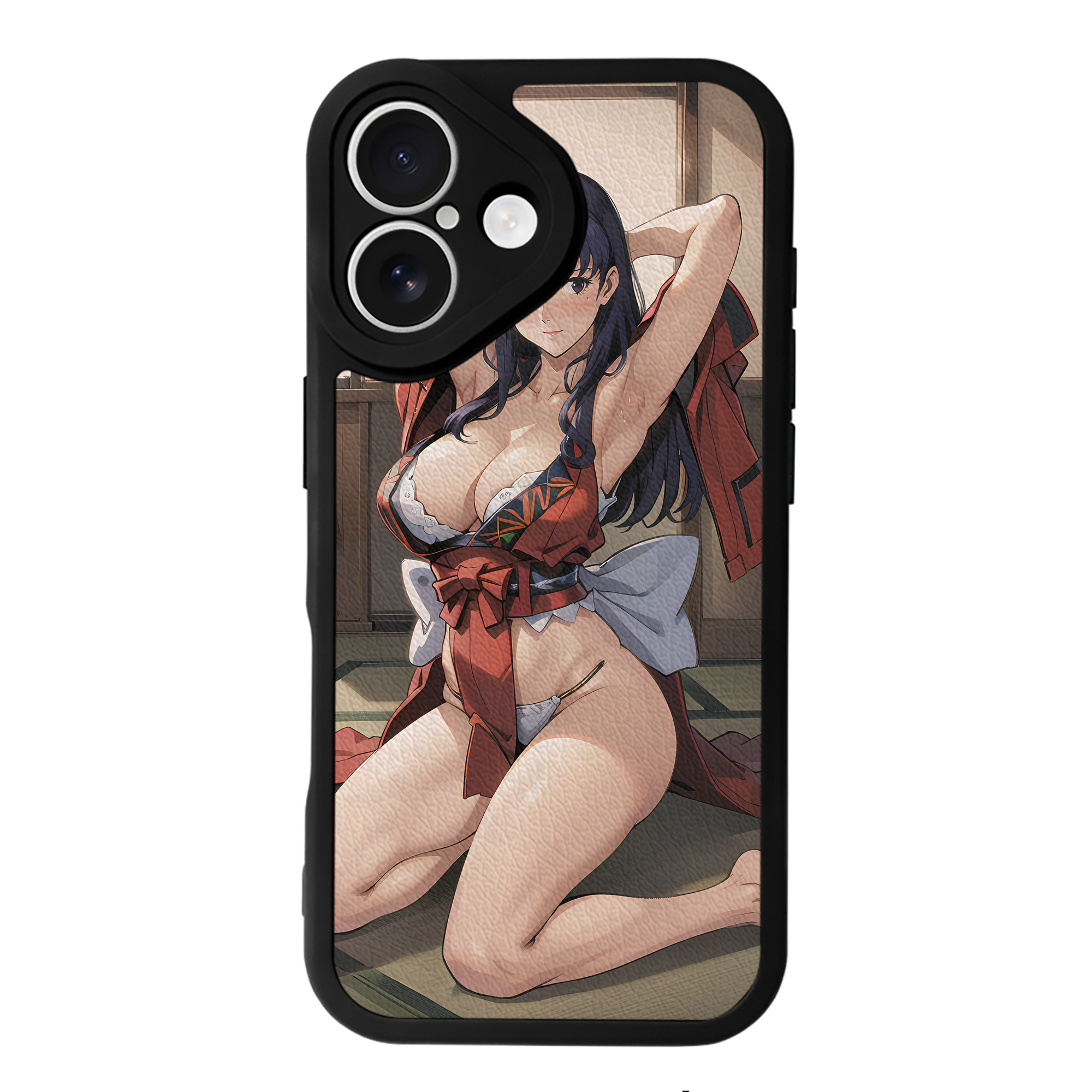 （画像用） EVA 新世紀エヴァンゲリオン 【iPhone 16シリーズ対応】シリコンスマホケース（レザー調） 材質：シリコン